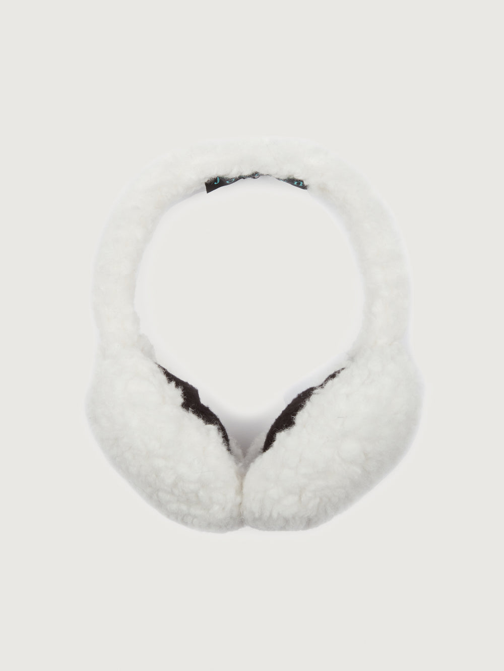 Faux Sherpa Earmuffs - Ivory