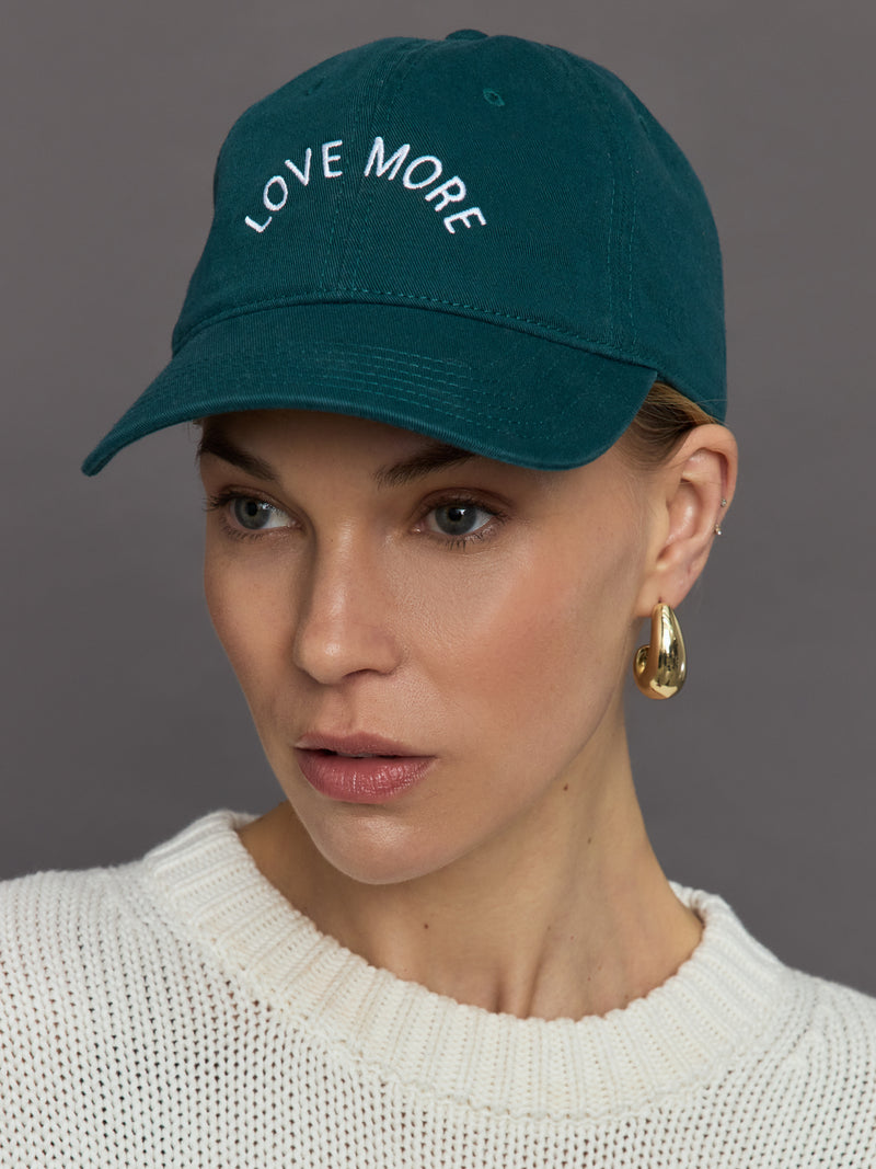 Love More Hat - Emerald