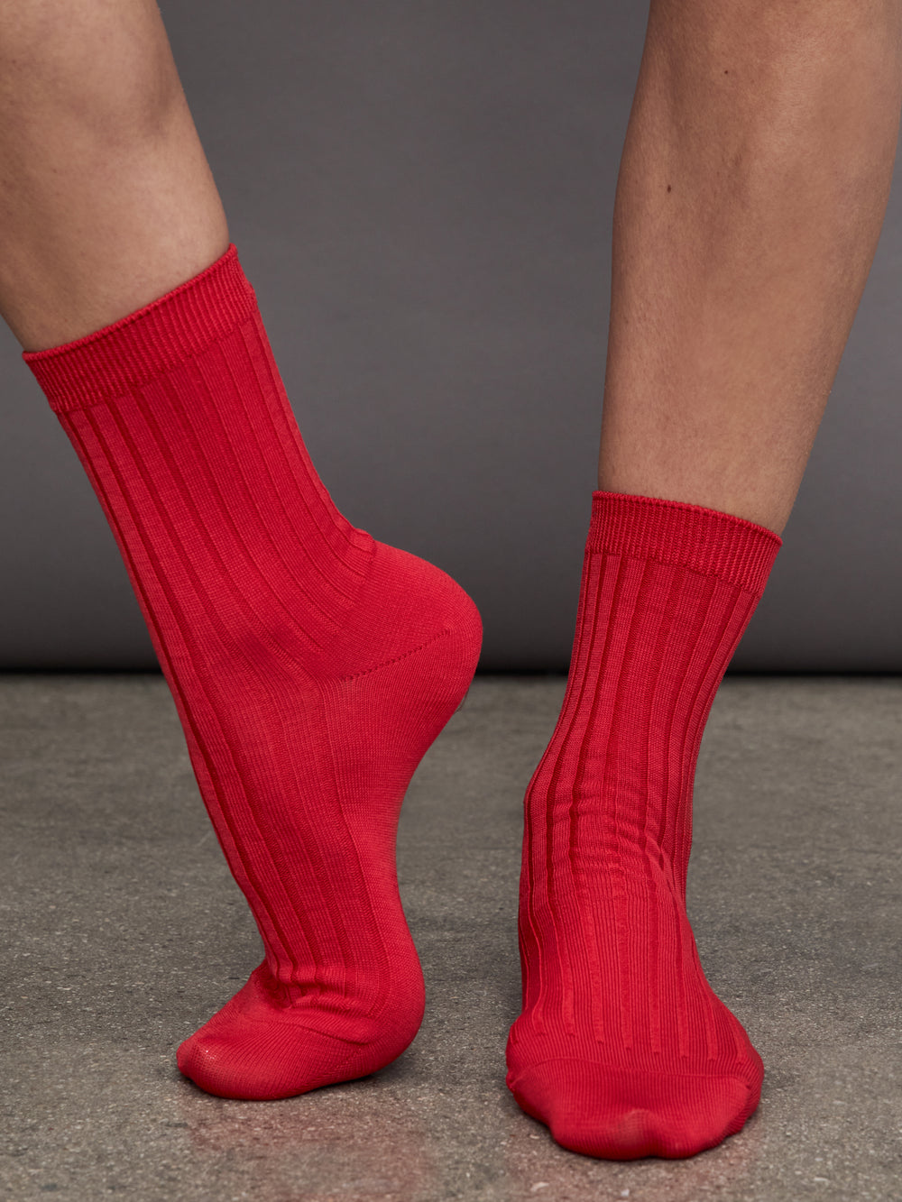 Her Socks - Classic Red