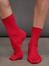 Her Socks - Classic Red