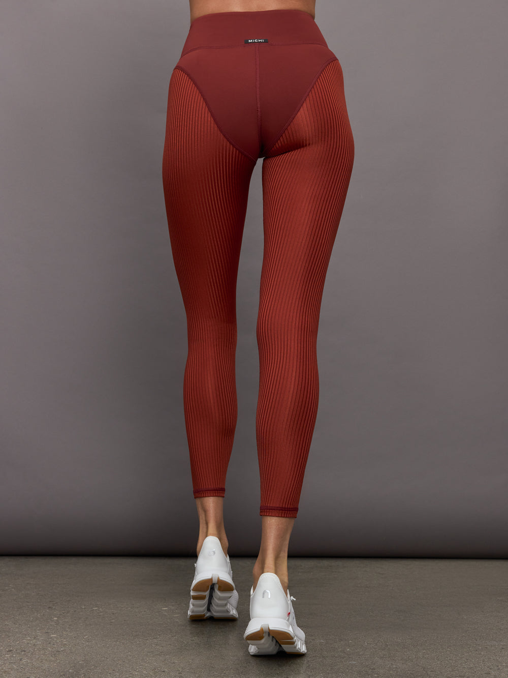 Ambient Ribbed Legging - Terracotta