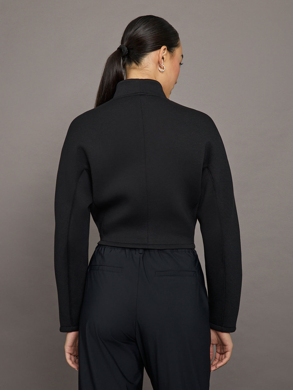 Volta Wrap Jacket - Black