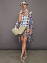 Short Cover-up Kaftan - Multi Carioca