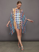 Short Cover-up Kaftan - Multi Carioca