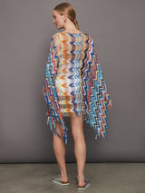 Short Cover-up Kaftan - Multi Carioca