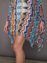 Short Cover-up Kaftan - Multi Carioca