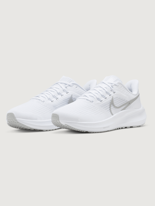 Nike Air Zoom Pegasus 39 - WHITE/METALLIC SILVER-PURE PLATINUM