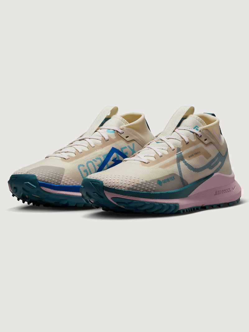 Nike React Pegasus Trail 4 Gore-Tex - SANDDRIFT/MINERAL TEAL-COCONUT MILK