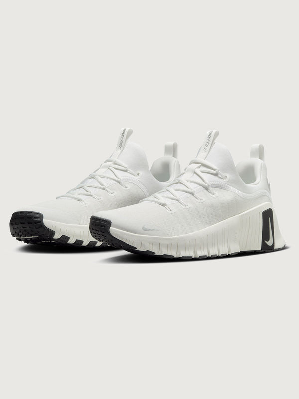 Nike Free Metcon 6 Premium - Summit White/ Metallic Silver-Sail-Black