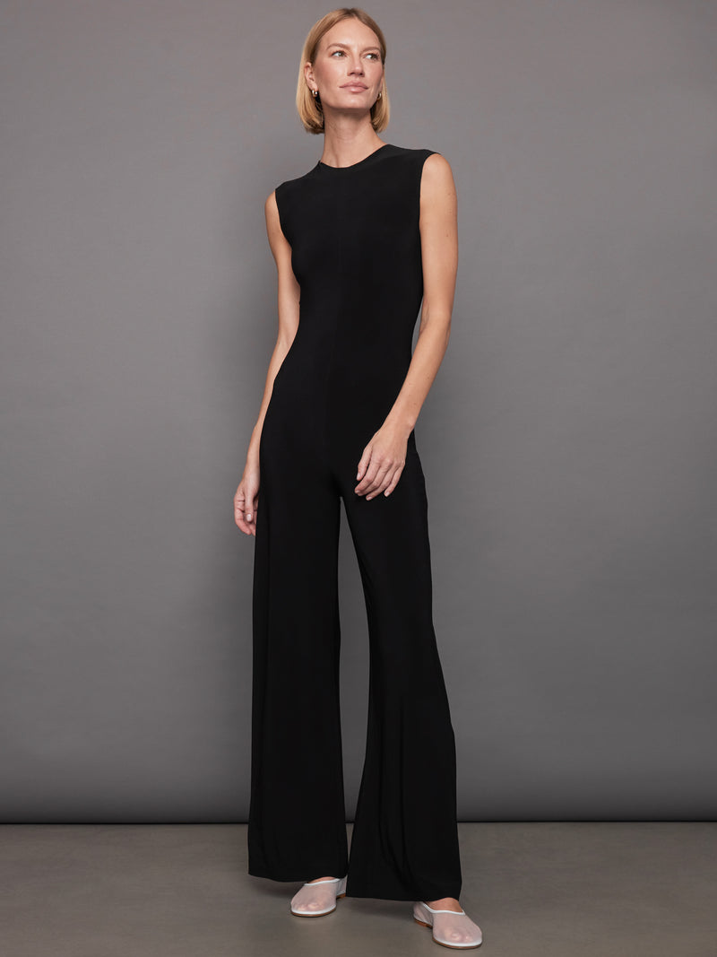 Sleeveless Jumpsuit - Black