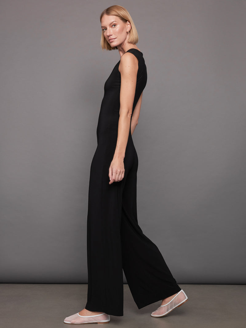 Sleeveless Jumpsuit - Black