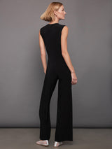 Sleeveless Jumpsuit - Black