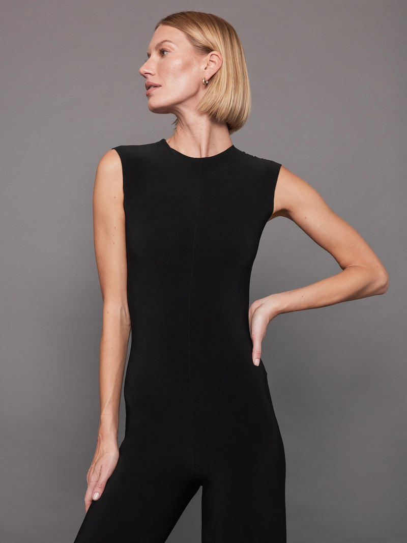 Sleeveless Jumpsuit - Black