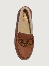 Jane Shearling Loafer - Tan