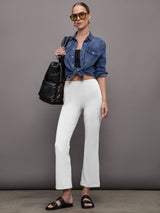 Kick Flare Pant - White