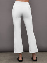 Kick Flare Pant - White