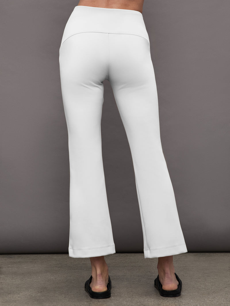 Kick Flare Pant - White