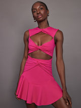 Lauren Dress - Fuchsia