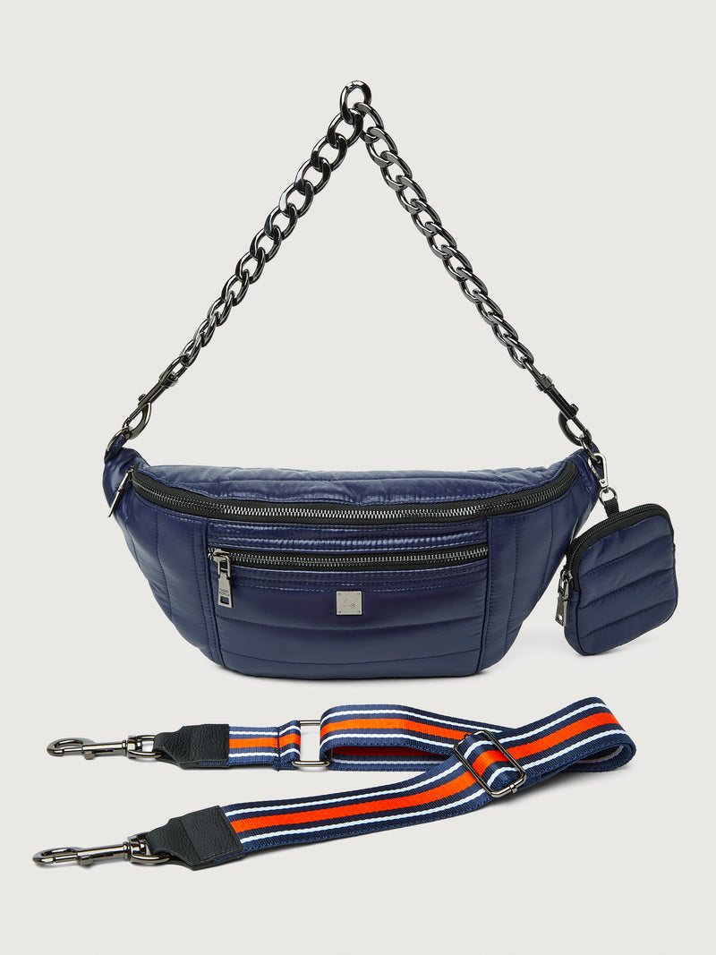 Sister Sling Bag - Shiny Navy