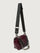 Bar Bag - Glossy Deep Burgundy/ Black/ Black Web