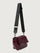 Bar Bag - Glossy Deep Burgundy/ Black/ Black Web