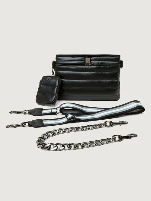 Downtown Crossbody - Pearl Black