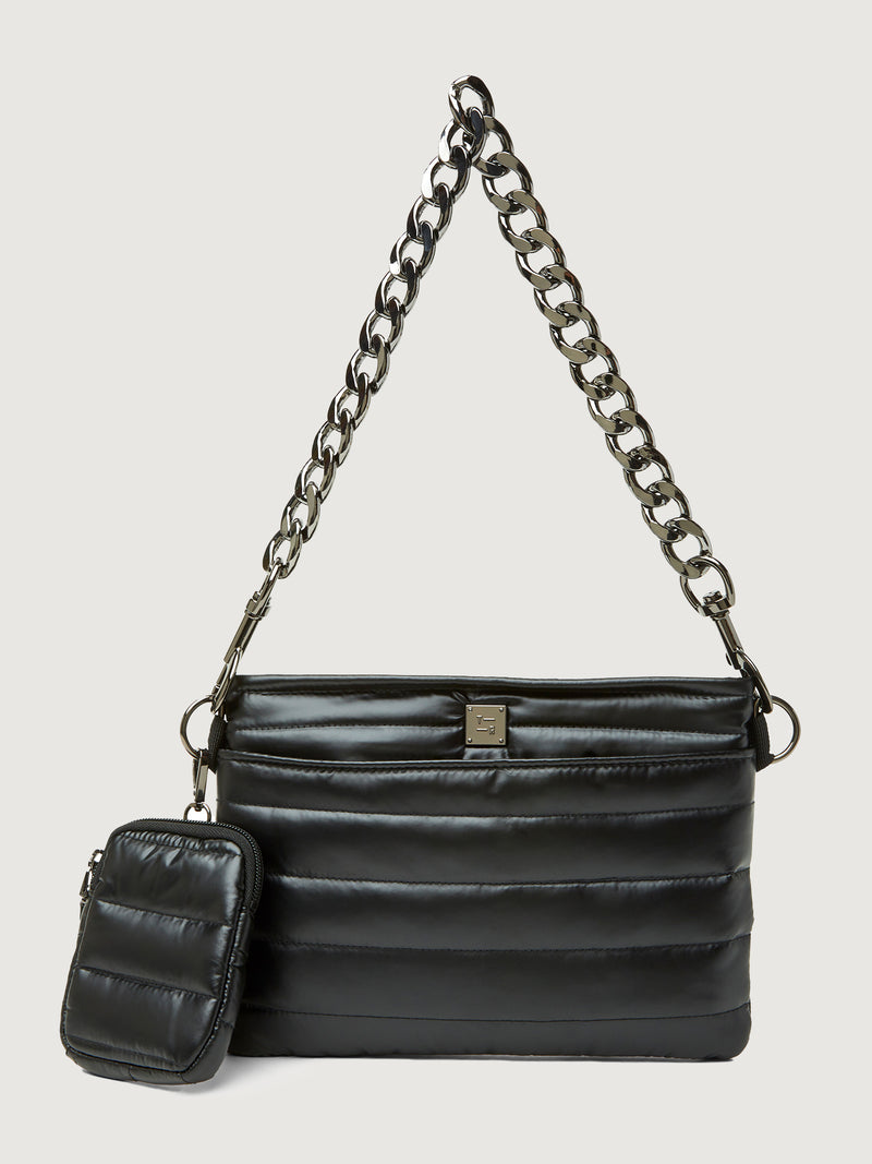 Downtown Crossbody - Pearl Black