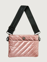 Diagonal Bum Bag 2.0 - Pearl Blush / Black / Black Web