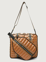 Sporty Spice Pickleball Bag - Dark Nude Patent