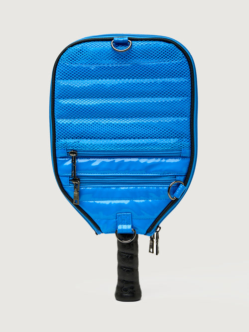 Sporty Spice Pickleball Bag - Hampton Blue/ Black/ White Web