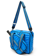 Sporty Spice Pickleball Bag - Hampton Blue/ Black/ White Web