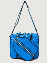 Sporty Spice Pickleball Bag - Hampton Blue/ Black/ White Web