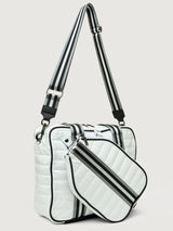 Sporty Spice Pickleball Bag - Pewter/ Black/ White Web