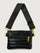 The Original Bum Bag Crossbody - Pearl Black / Black Web/Gold hardware