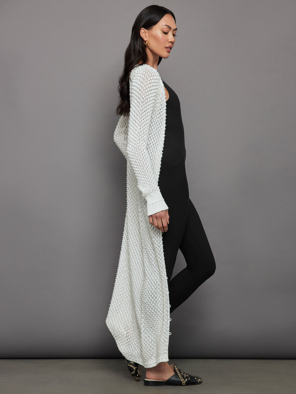 HAIFA CARDIGAN - OFF WHITE