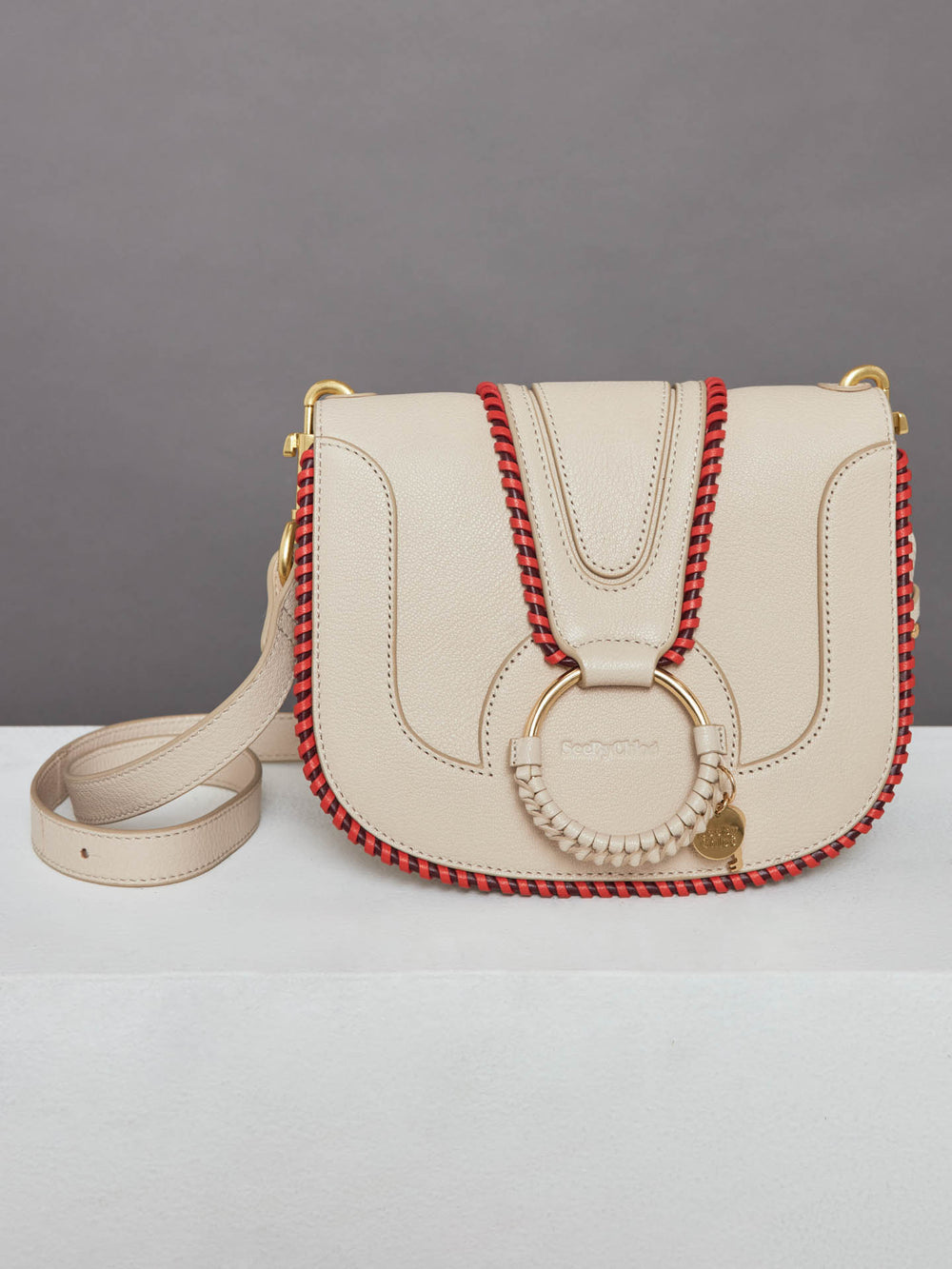 Hana Shoulder Bag - Cement Beige