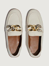 Chain Line Loafer - Natural