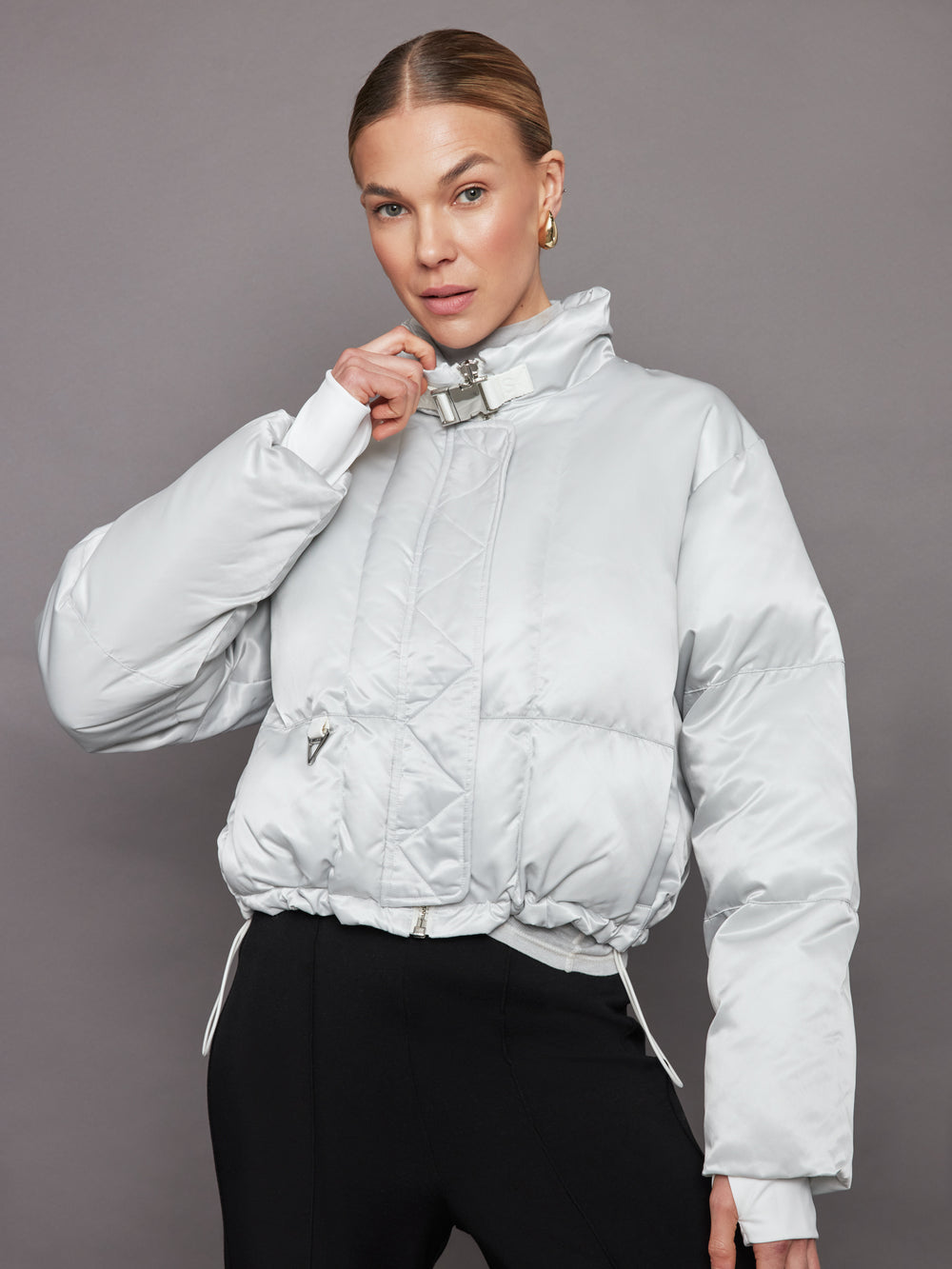 Hallie Puffer - Ice Grey