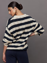 Queens Boo Knit - Stripe