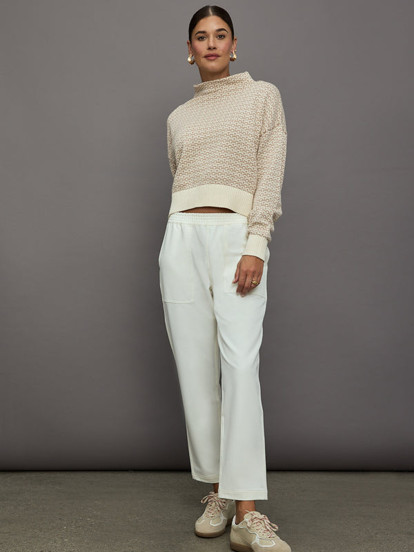 Castilla Clara Knit Crew - Natural