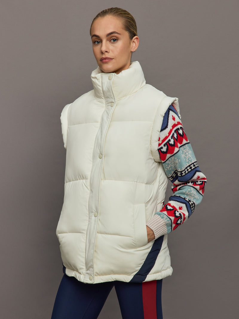 Pinnacle Oslo Puffer Gilet - Natural