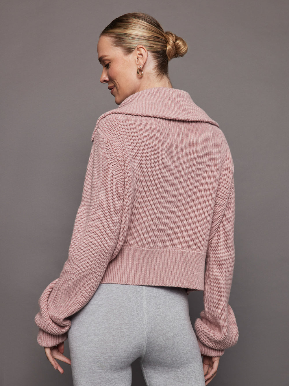 Mentone Knit - Pale Mauve