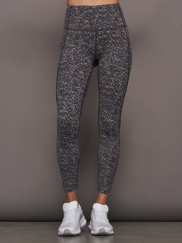 Lets Go Running Legging - Blue Cheetah