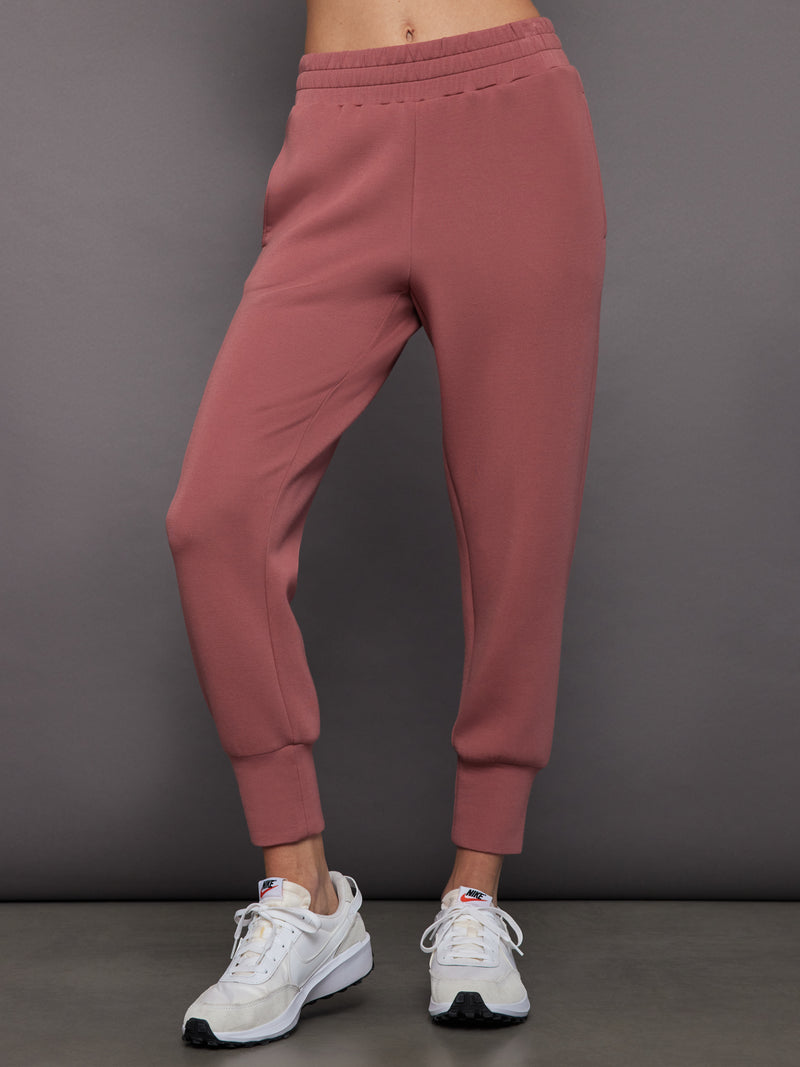 The Slim Cuff Pant - Withered Rose