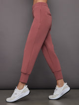 The Slim Cuff Pant - Withered Rose