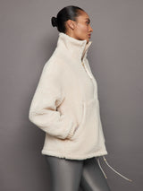 Posey Sherpa Jacket - Sandshell