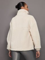 Posey Sherpa Jacket - Sandshell