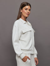 Elizabeth Jacket - Ivory Marl