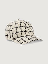 Elvin Mono Check Cap