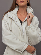 Elle Light Padded Parka - Rainy Day